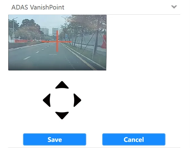 3. Camera screen configuration